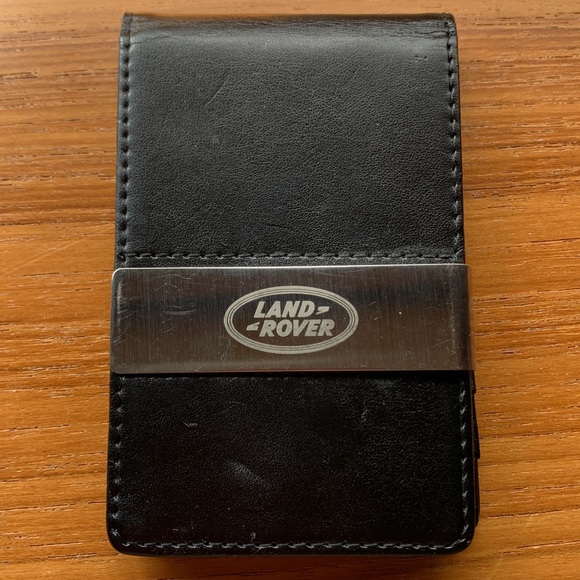 Land Rover Other - Land Rover Leather Wallet and Money Clip